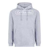 Heather Grey comanche piper Heavyweight Hoodie - artisFamous