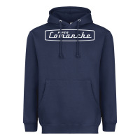 Navy comanche piper Heavyweight Hoodie - artisFamous