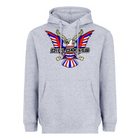 Heather Grey diplomats music Heavyweight Hoodie - artisFamous