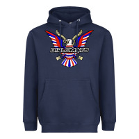 Navy diplomats music Heavyweight Hoodie - artisFamous