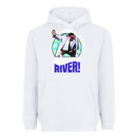 White chris farley   matt foley nostalgia Heavyweight Hoodie - artisFamous