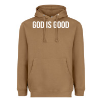 Toasted Coconut god is good Heavyweight Hoodie - artisFamous