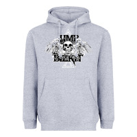Heather Grey Limp Bizkit Essential Heavyweight Hoodie - artisFamous