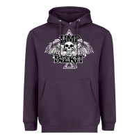 Plum Limp Bizkit Essential Heavyweight Hoodie - artisFamous