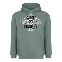 Sage Limp Bizkit Essential Heavyweight Hoodie - artisFamous