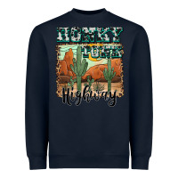 Navy honky tonk highway Heavyweight Sweatshirt - AdoDesignShop