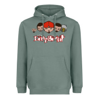 Sage Limp Bizkit Essential Heavyweight Hoodie - artisFamous
