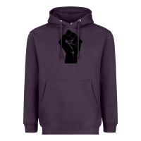 Plum fist Heavyweight Hoodie - artisFamous