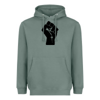 Sage fist Heavyweight Hoodie - artisFamous