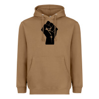 Toasted Coconut fist Heavyweight Hoodie - artisFamous