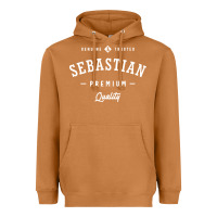 Meerkat Sebastian Personalized Name Mens Birthday Heavyweight Hoodie - artisFamous
