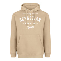 Mushroom Sebastian Personalized Name Mens Birthday Heavyweight Hoodie - artisFamous