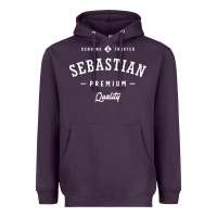 Sebastian Personalized Name Mens Birthday Heavyweight Hoodie | Teevron