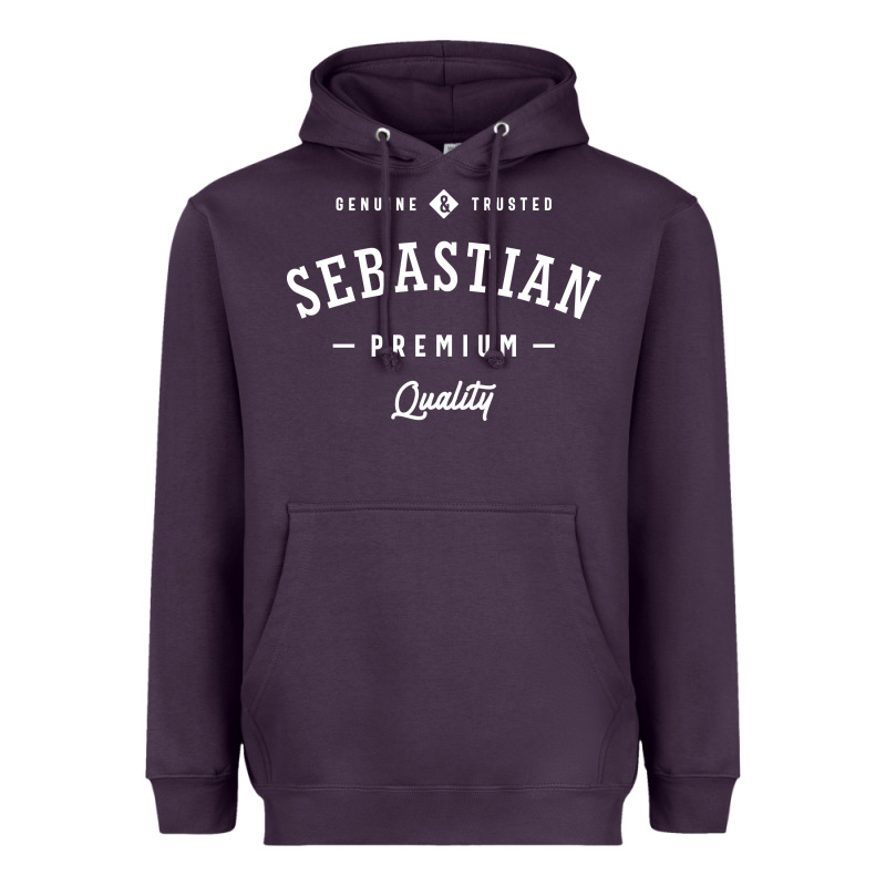 Sebastian Personalized Name Mens Birthday Heavyweight Hoodie by artisFamous | Teevron