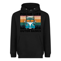 Black pogue life outer banks retro vintage Heavyweight Hoodie - artisFamous