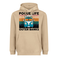 Mushroom pogue life outer banks retro vintage Heavyweight Hoodie - artisFamous