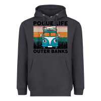 Smoke pogue life outer banks retro vintage Heavyweight Hoodie - artisFamous