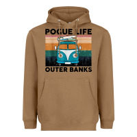 Toasted Coconut pogue life outer banks retro vintage Heavyweight Hoodie - artisFamous