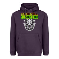 Plum Sturgill Simpson De Oppresso Liber Heavyweight Hoodie - artisFamous