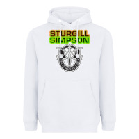 White Sturgill Simpson De Oppresso Liber Heavyweight Hoodie - artisFamous