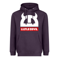 Plum little devil Heavyweight Hoodie - artisFamous