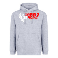 Heather Grey university of phoenix Heavyweight Hoodie - artisFamous