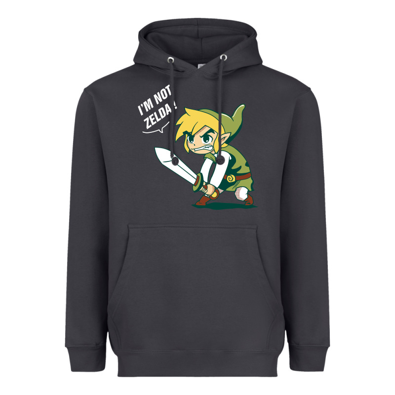 I’m Not Zelda Heavyweight Hoodie by artisFamous | Teevron