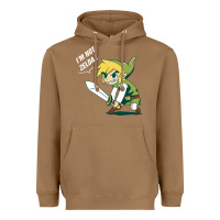 Toasted Coconut i’m not zelda Heavyweight Hoodie - artisFamous