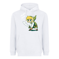 White i’m not zelda Heavyweight Hoodie - artisFamous