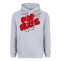 Heather Grey pop rocks Heavyweight Hoodie - artisFamous