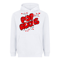 White pop rocks Heavyweight Hoodie - artisFamous