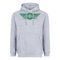 Heather Grey wingstop Heavyweight Hoodie - artisFamous