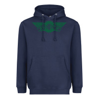 Navy wingstop Heavyweight Hoodie - artisFamous