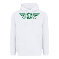 White wingstop Heavyweight Hoodie - artisFamous