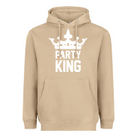 Mushroom party king Heavyweight Hoodie - artisFamous