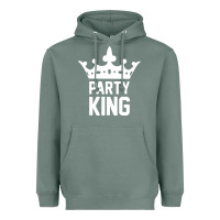 Sage party king Heavyweight Hoodie - artisFamous