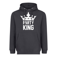Party King Heavyweight Hoodie | Teevron