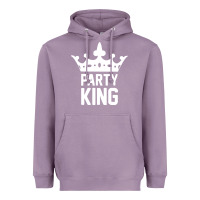 Lavender party king Heavyweight Hoodie - artisFamous