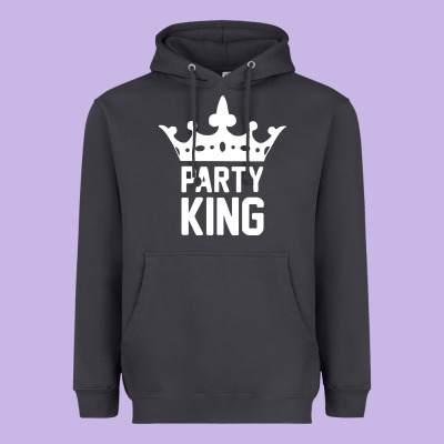Party King Heavyweight Hoodie Designed By Artisfamous