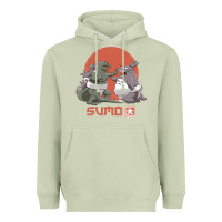 Matcha sumo pop Heavyweight Hoodie - artisFamous