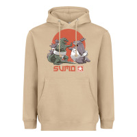 Mushroom sumo pop Heavyweight Hoodie - artisFamous