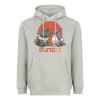 Moon Dust sumo pop Heavyweight Hoodie - artisFamous