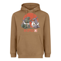 Toasted Coconut sumo pop Heavyweight Hoodie - artisFamous