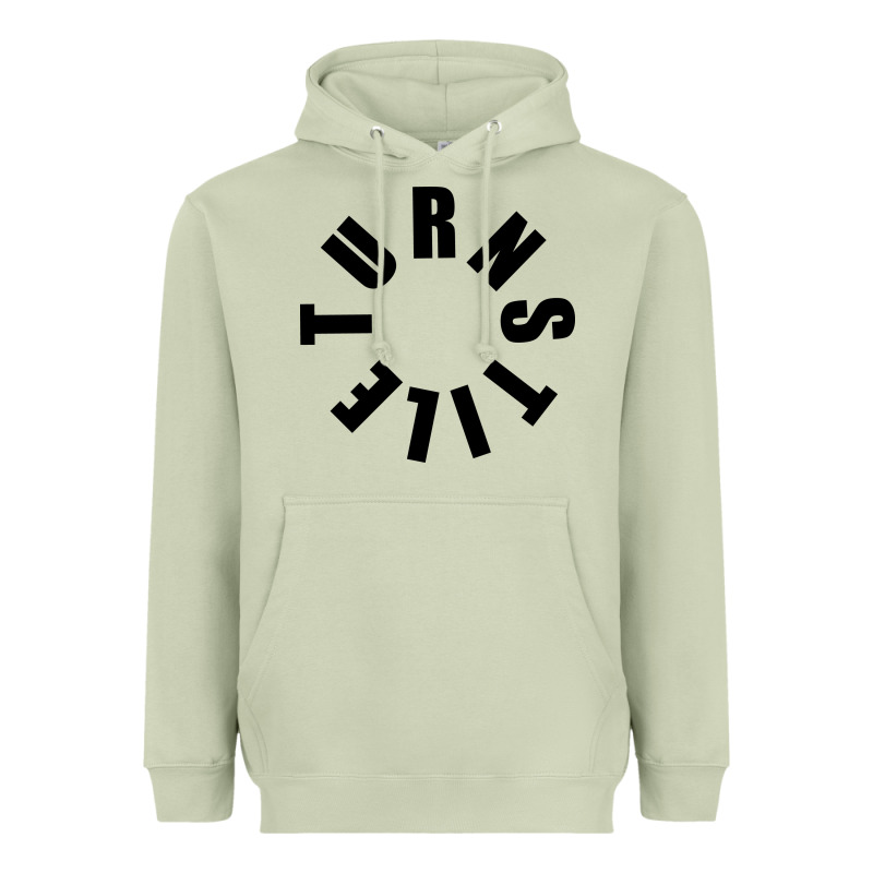 Turnstile Black On White Heavyweight Hoodie by artisFamous | Teevron