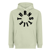 Matcha TURNSTILE BLACK ON WHITE Heavyweight Hoodie - artisFamous