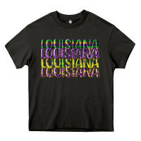 Asphalt louisiana mardi gras Heavy Core Tee - CowGirlArtShop