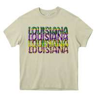Louisiana Mardi Gras Heavy Core Tee | Teevron