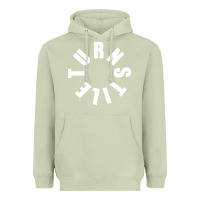 Matcha TURNSTILE WHITE ON BLACK. Heavyweight Hoodie - artisFamous