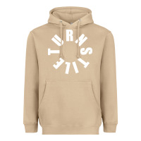 Mushroom TURNSTILE WHITE ON BLACK. Heavyweight Hoodie - artisFamous