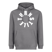 Storm TURNSTILE WHITE ON BLACK. Heavyweight Hoodie - artisFamous